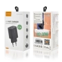 Ładowarka sieciowa USB-C PD 20W + 1xUSB QC 3.0 + kabel Typ C VIDVIE PLE248 czarny